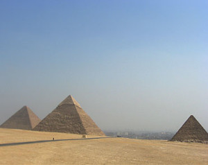 Egypt: The Pyramids, Sphinx and the river 